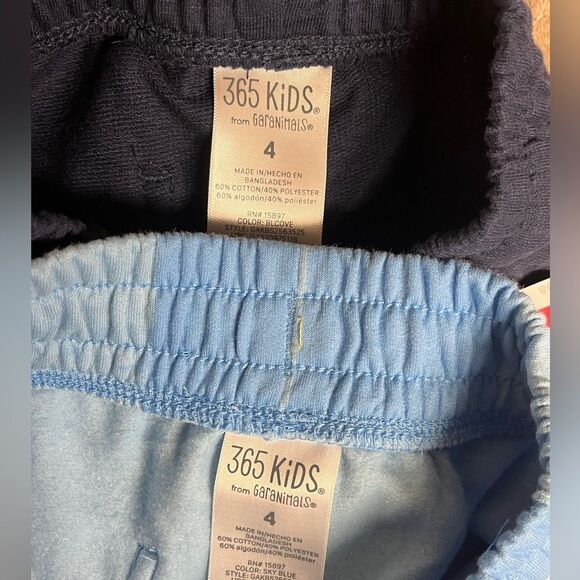 (2) Toddler Boys Shorts Sz 4 / 4T Lot French Terry Shorts Fleece - Picture 5 of 6